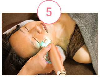 美容液導入、アロマヘッドスパ